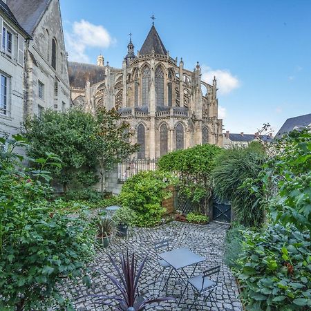 Appartement Raffine Vue Cathedrale, Jardin, Wifi Tours Eksteriør billede
