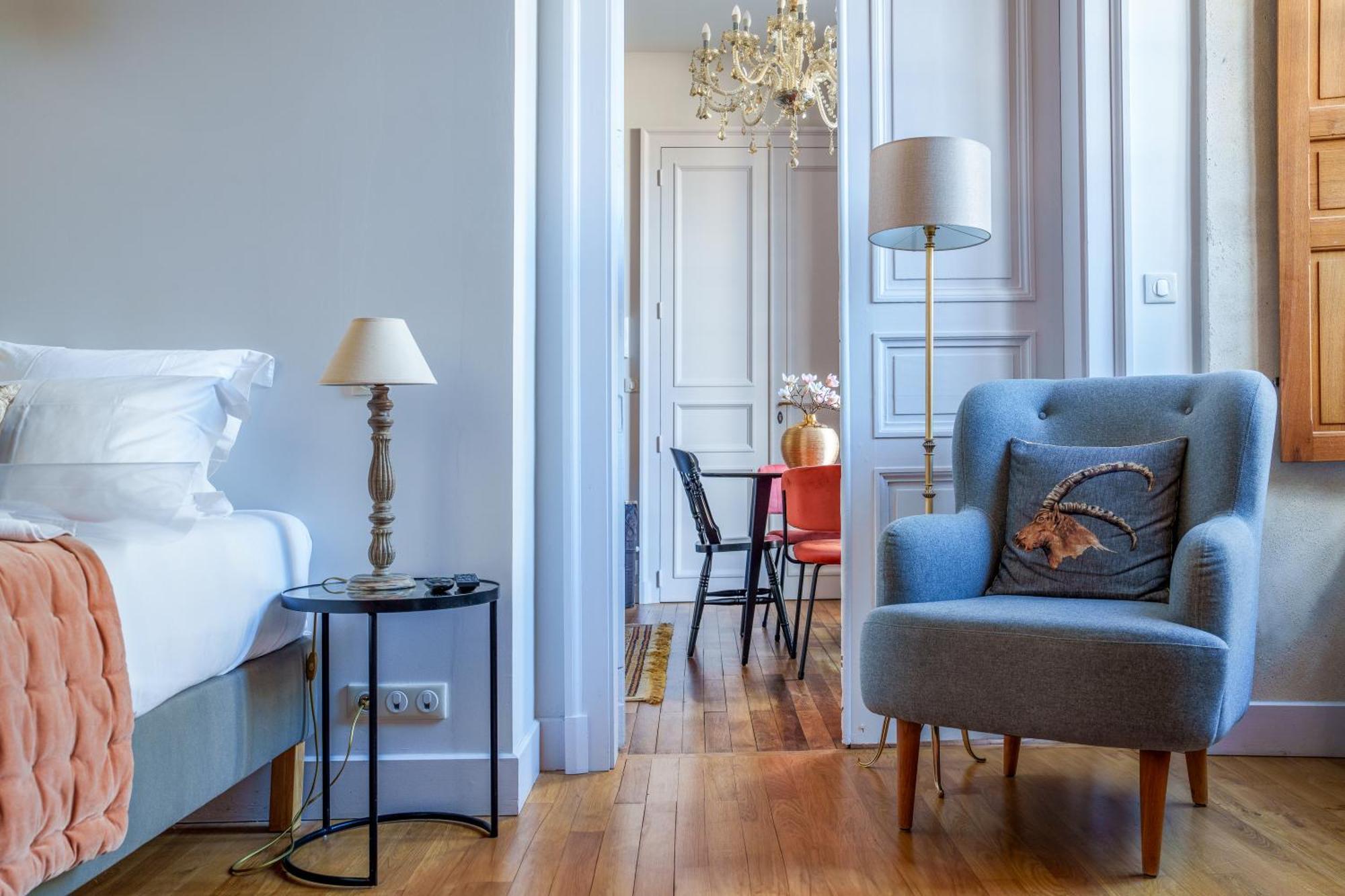 Appartement Raffine Vue Cathedrale, Jardin, Wifi Tours Eksteriør billede