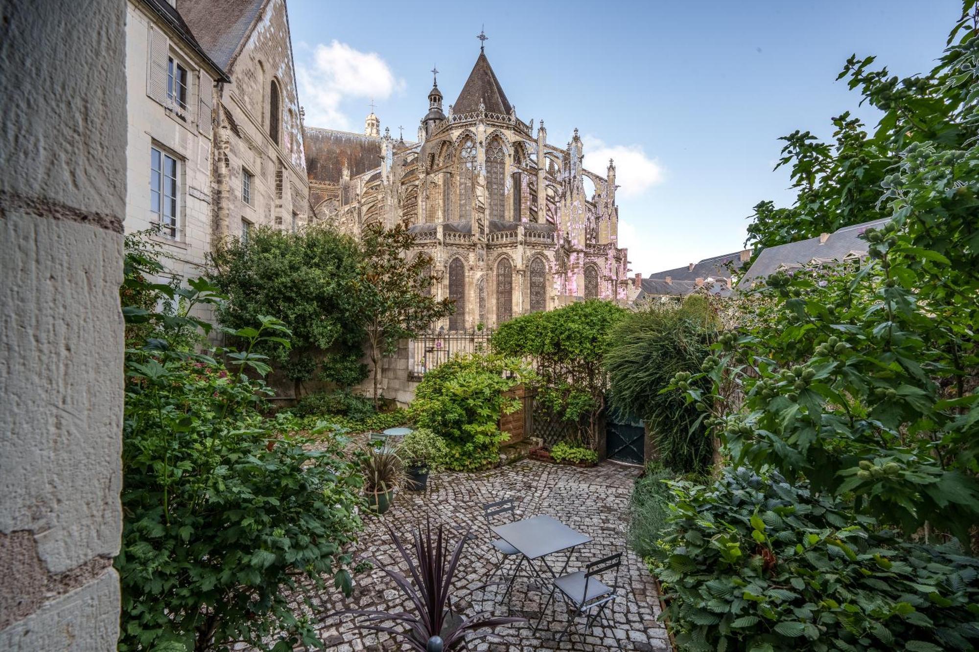 Appartement Raffine Vue Cathedrale, Jardin, Wifi Tours Eksteriør billede